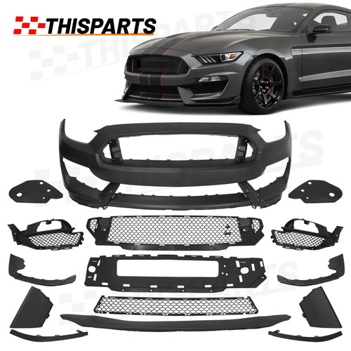 Front bumper grille lip - front,