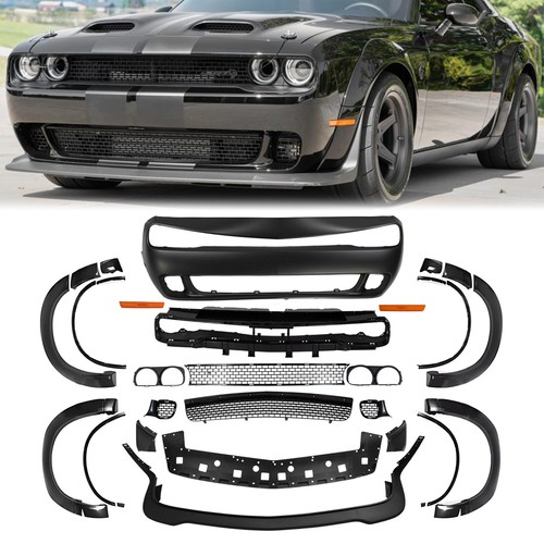 Full front bumper cover - cover, lip